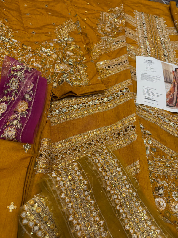 Mohsin Naveed Ranjha yellow wedding edition