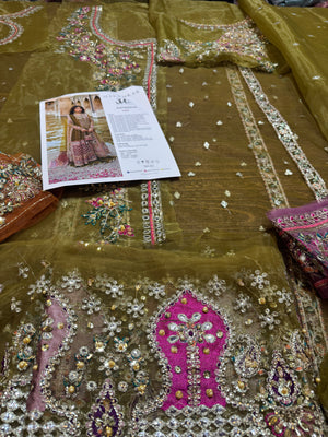 Qalamqar olive wedding edition