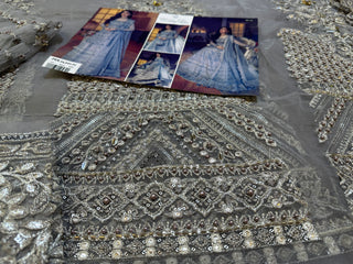 Elan grey maxy wedding edition