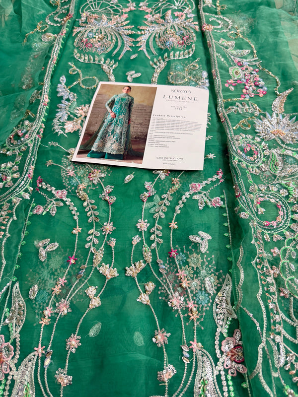 Soraya green wedding edition