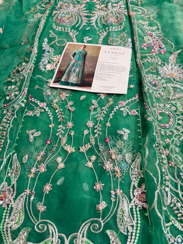 Soraya green wedding edition