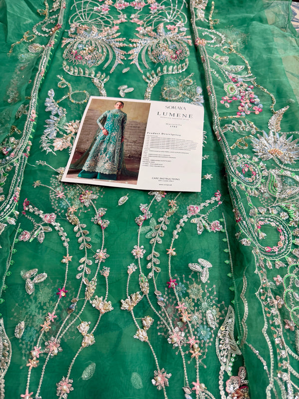 Soraya green wedding edition
