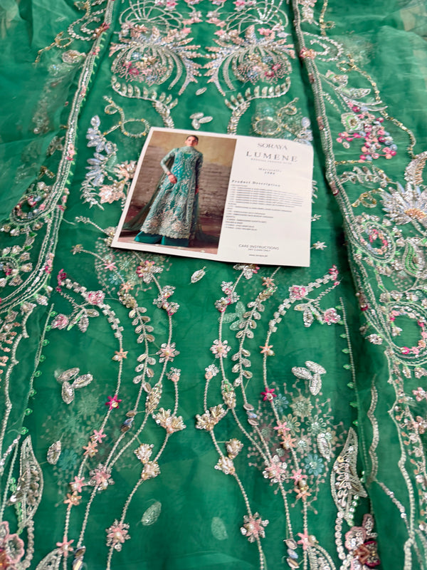 Soraya green wedding edition