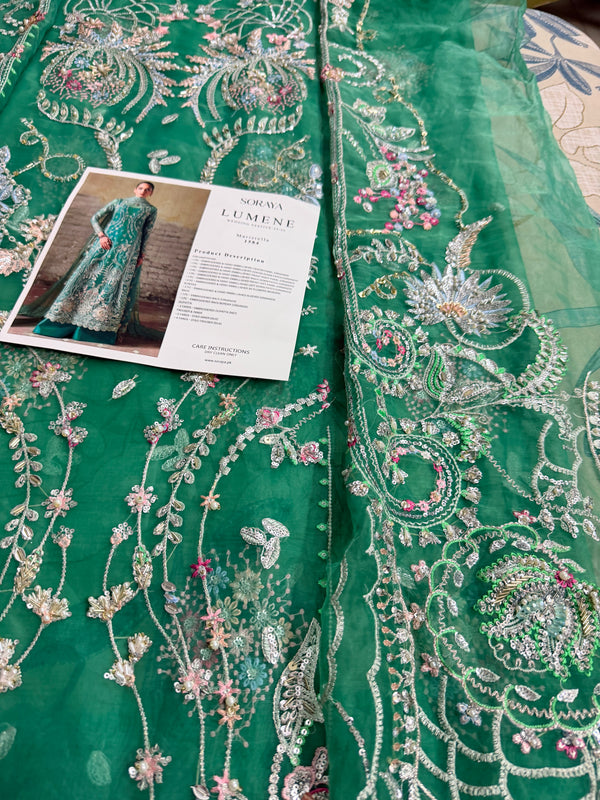 Soraya green wedding edition