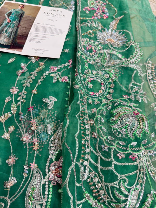 Soraya green wedding edition