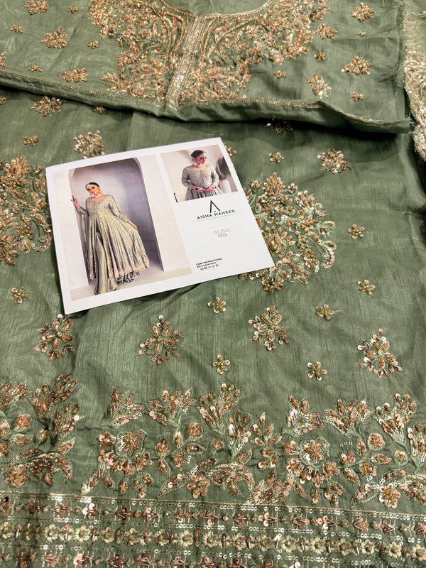 Ayesha Usman bridal chiffon