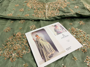 Ayesha Usman bridal chiffon