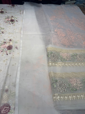 Zara Shahjahan white lawn 2025