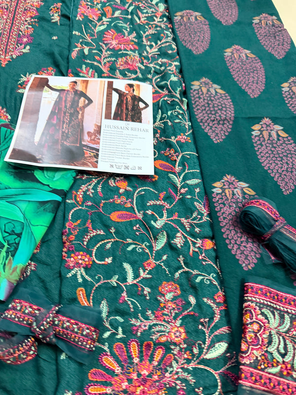 Hussain Rehar green winter collection