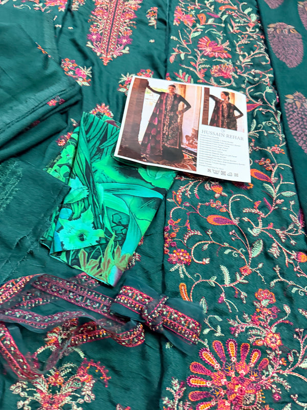 Hussain Rehar green winter collection