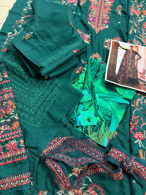 Hussain Rehar green winter collection