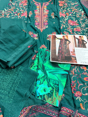 Hussain Rehar green winter collection