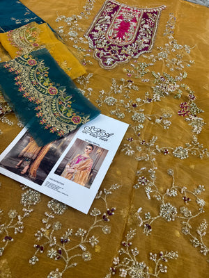 Sara rohail golden multi wedding edition