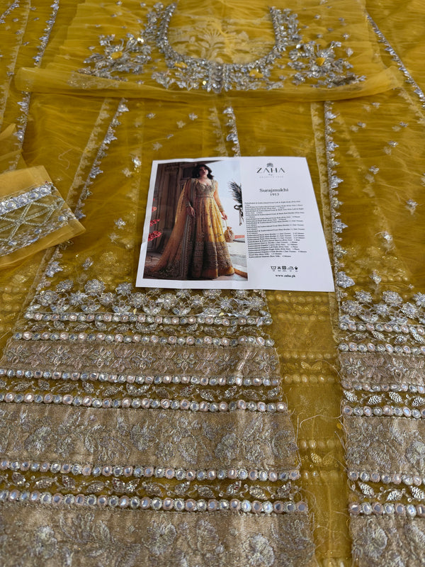 Zaha yellow wedding edition