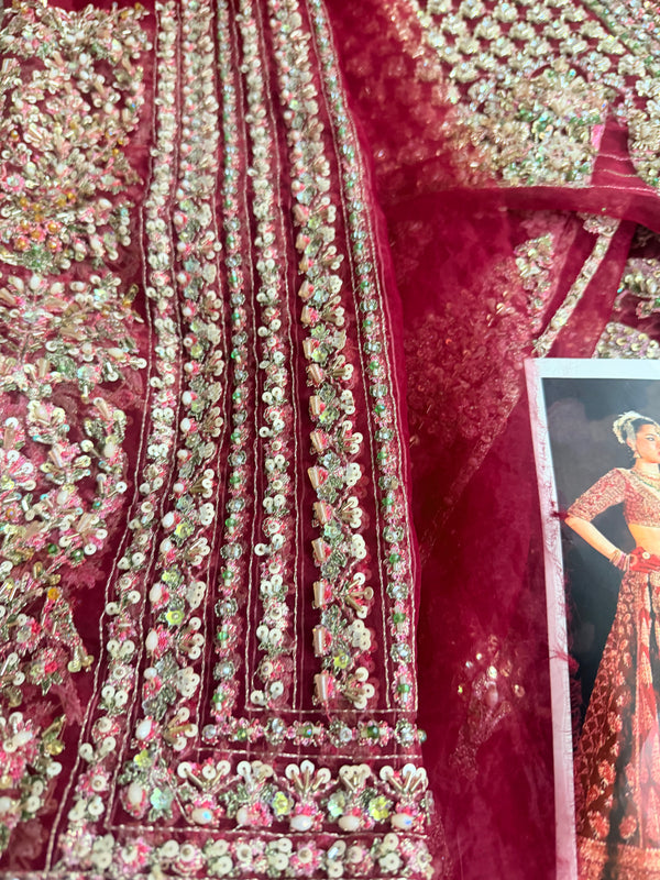 Hussain Rehar red wedding edition