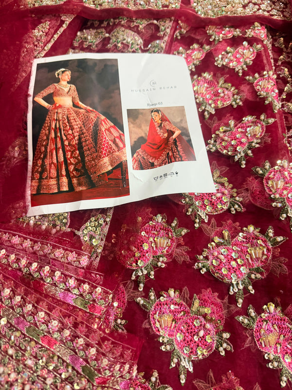 Hussain Rehar red wedding edition