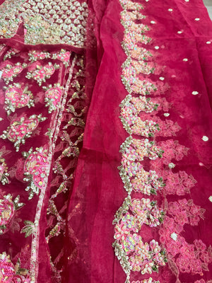 Hussain Rehar red wedding edition