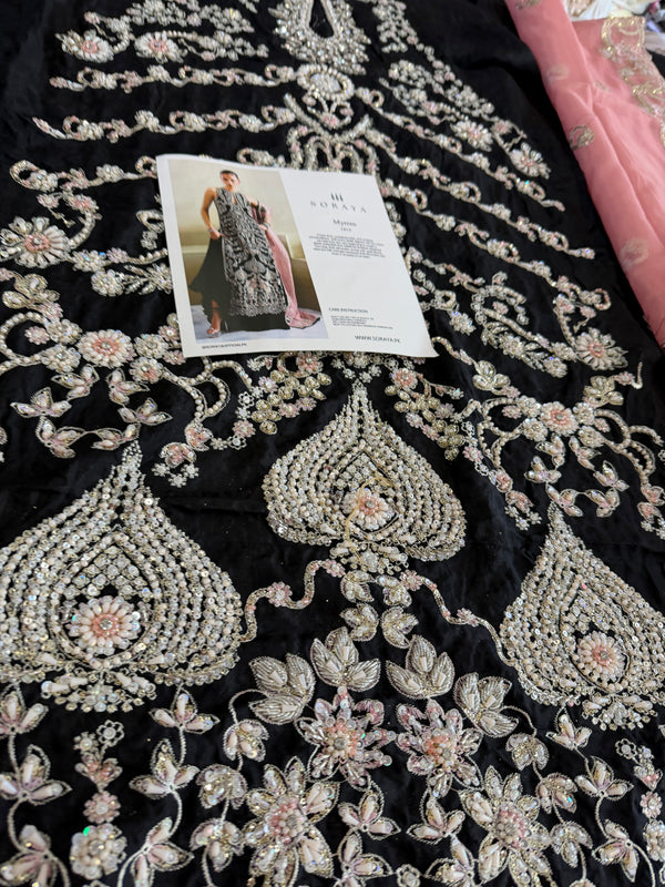 Soraya black pink wedding edition