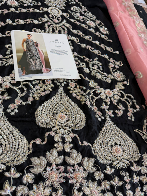 Soraya black pink wedding edition