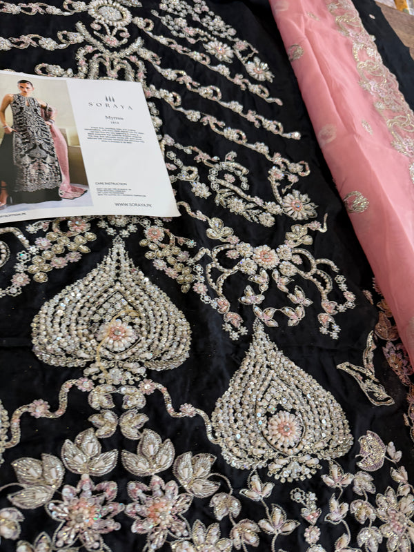 Soraya black pink wedding edition