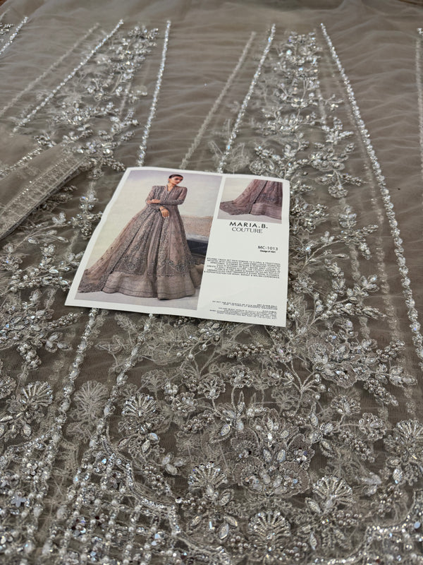 Maria B mouse chiffon wedding edition