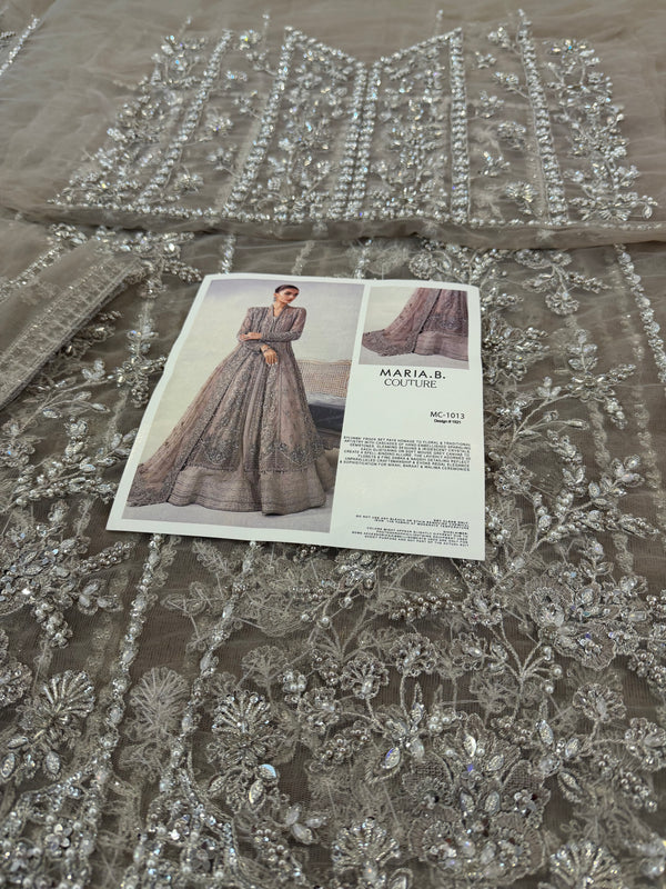 Maria B mouse chiffon wedding edition