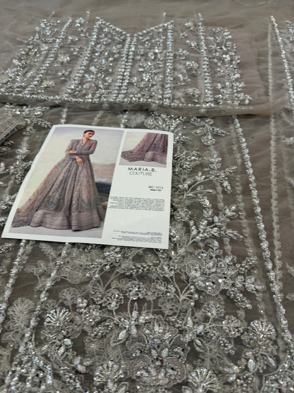 Maria B mouse chiffon wedding edition