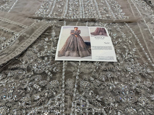 Maria B mouse chiffon wedding edition