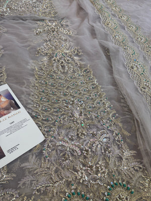 Faraz manan white maxy wedding edition