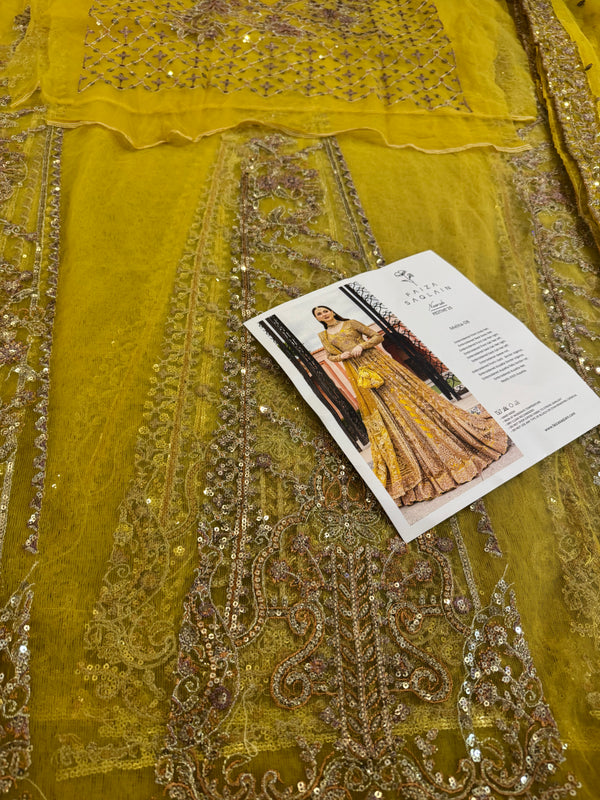 Faiza saqlain golden wedding edition