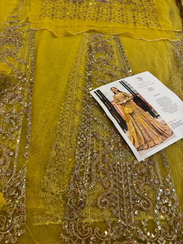 Faiza saqlain golden wedding edition