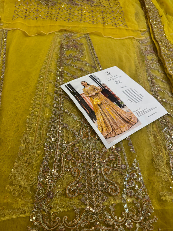 Faiza saqlain golden wedding edition