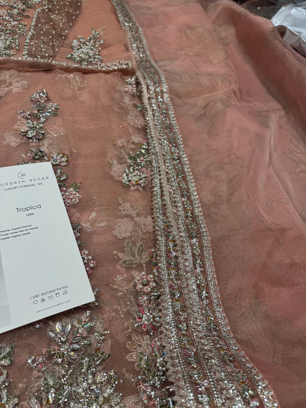 Hussain rehar fresh pink wedding edition