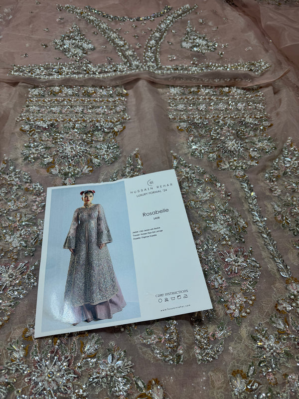 Hussain rehar lilac pink wedding edition