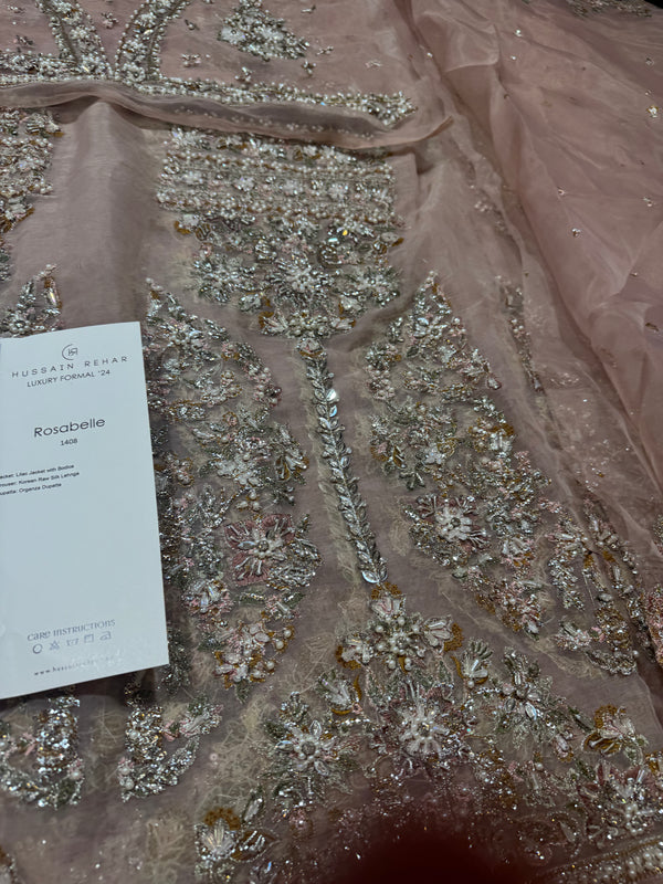 Hussain rehar lilac pink wedding edition