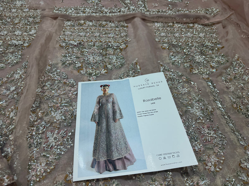 Hussain rehar lilac pink wedding edition