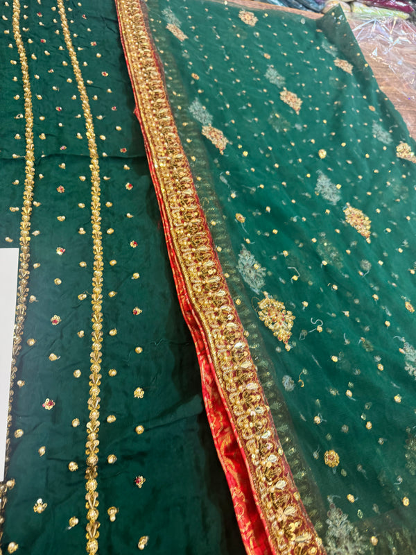 Haris Shakeel green  wedding edition