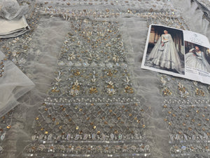 Faiza saqlain white wedding edition