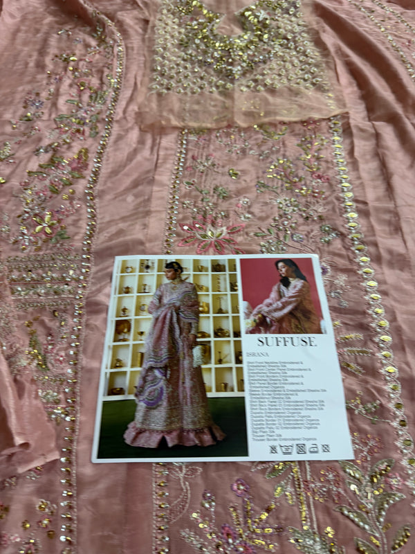 Suffuse by sana yasir pink wedding edition