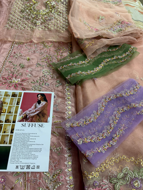 Suffuse by sana yasir pink wedding edition