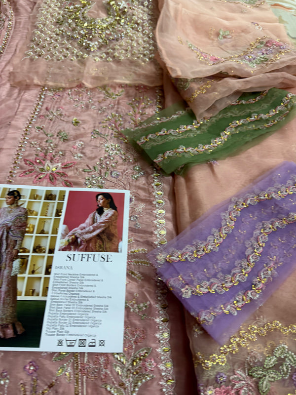 Suffuse by sana yasir pink wedding edition