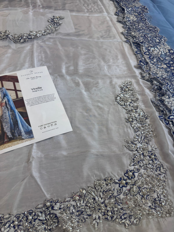Hussain rehar white wedding edition