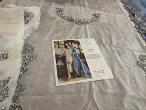 Hussain rehar white wedding edition