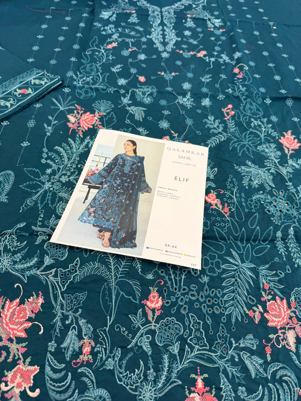 Qalamqar elif lawn 2026