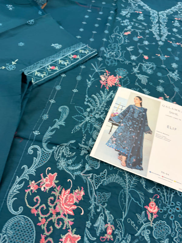 Qalamqar elif lawn 2026