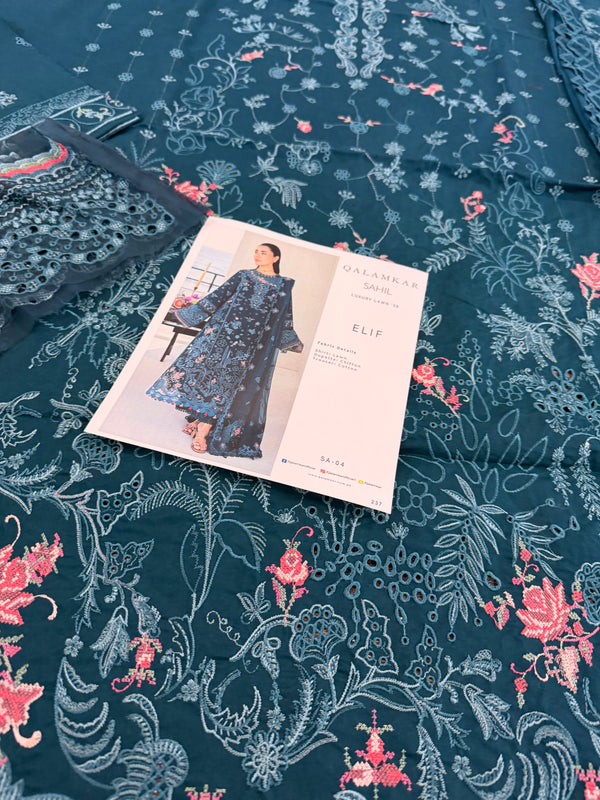 Qalamqar elif lawn 2026