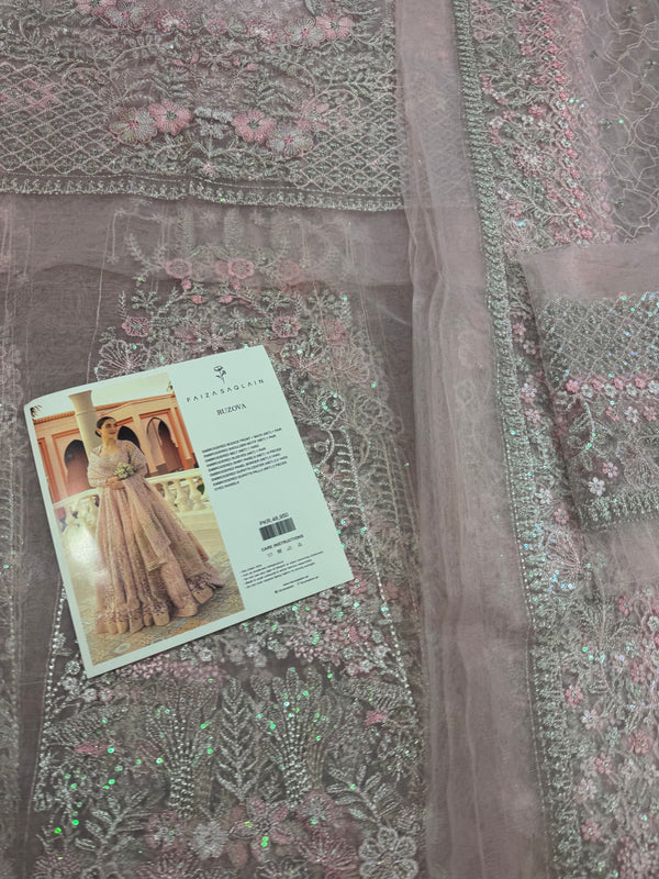 Faiza saqlain pink wedding edition