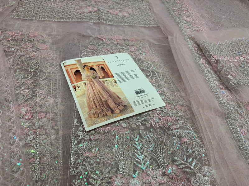 Faiza saqlain pink wedding edition