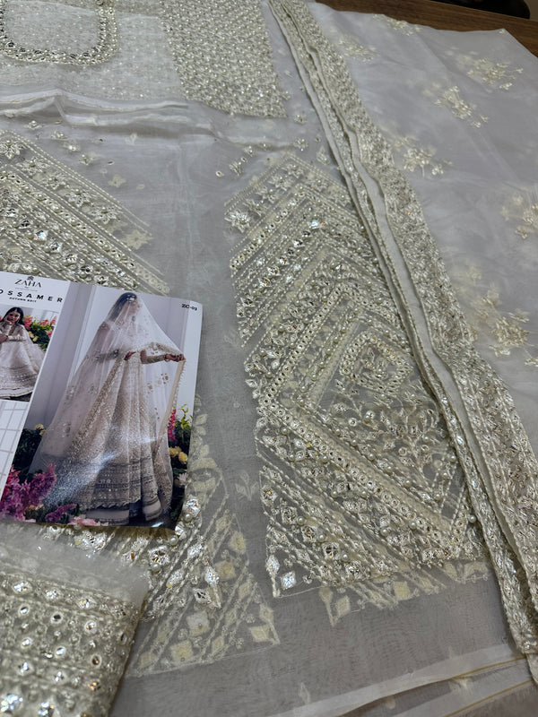 Zaha white wedding edition