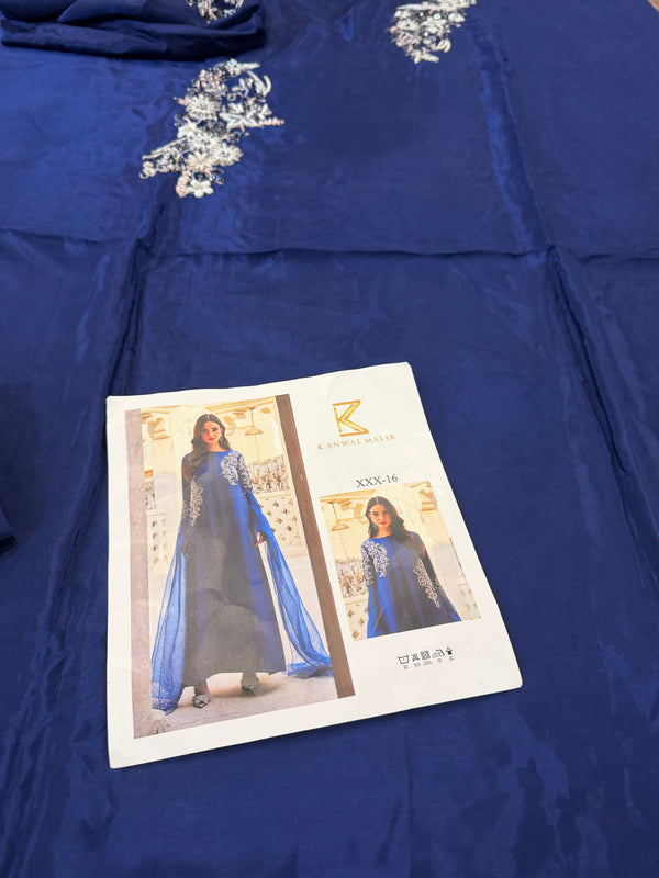 Kanwal Malik blue wedding edition